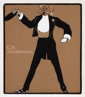 CH MacDermott (1845-1901), music hall star, late 19th century. Artist: Unknown