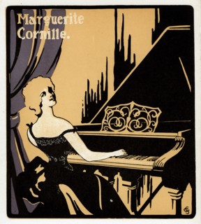Marguerite Cornille, French music hall singer, late 19th century. Artist: Unknown
