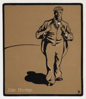 Alec Hurley (1871-1913), music hall star, late 19th century. Artist: Unknown