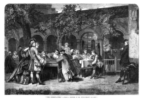 'The Chessplayers', 1864. Artist: Unknown