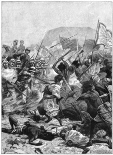 The Battle of Khartoum, 1885 (1900). Artist: Unknown
