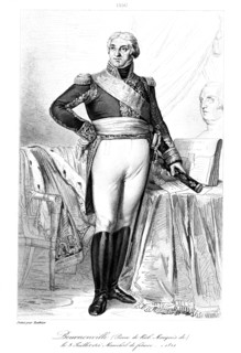 Pierre de Ruel (1752-1821), marquis de Beurnonville, French general, 1839.Artist: Darodes