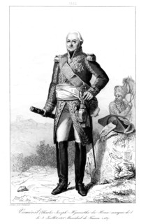 Joseph Hyacinthe (1734-1827), Marquis de Viomenil and Marshal of France, 1839.Artist: Julien Leopold Boilly