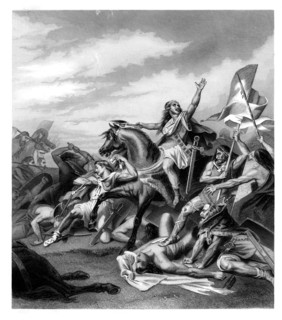 Battle of Tolbiacum, 496 AD, (1875). Artist: DJ Pound