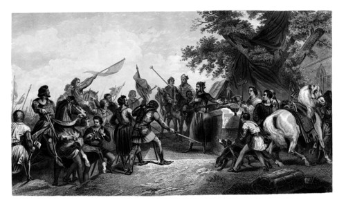 The Battle of Bouvines, 27 July 1214, (1875). Artist: CH Jeens