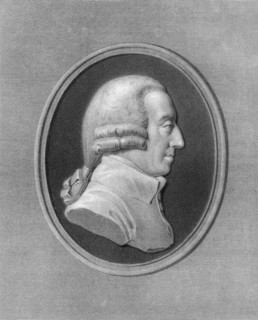 Adam Smith, 18th century Scottish philosopher and economist, (1836).Artist: W Holl