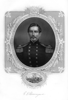 General PGT Beauregard, Confederate Army general, 1862-1867. Artist: Unknown
