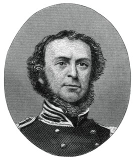 Samuel Francis Du Pont, admiral in the United States Navy, 1862-1867.Artist: J Rogers