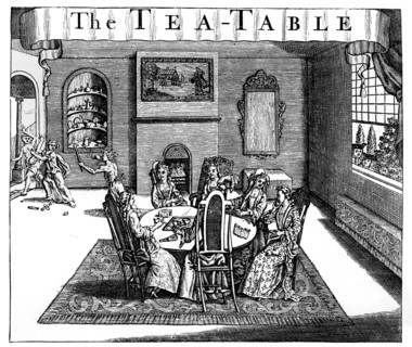 'The Tea-Table', 18th century. Artist: Unknown
