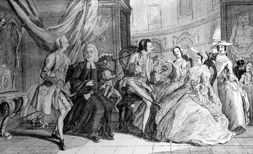 'Paintin a la Mode', 1748. Artist: Unknown