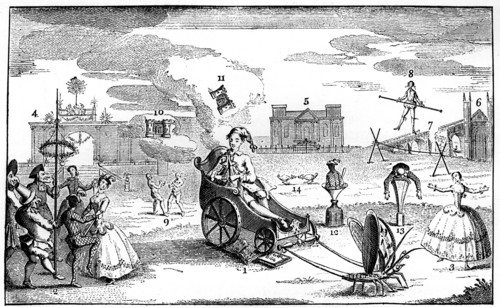 'Folly Triumphant', 1749.Artist: LP Boitard