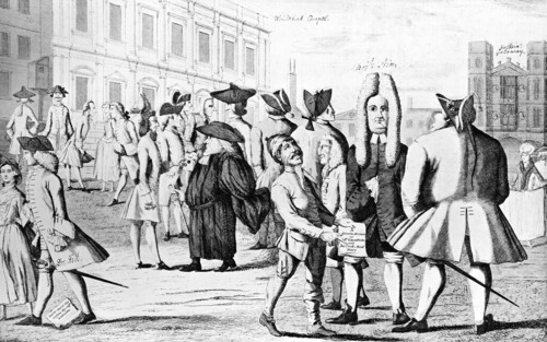 'Lusus Naturae, or Carracturas of the present age' 1752. Artist: John June