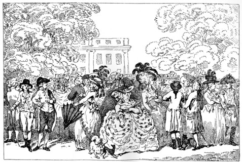 '1784, or the Fashions of the Day', 1784.Artist: Thomas Rowlandson