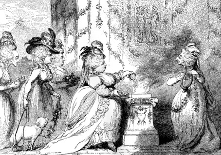 'La Belle Assemblee', 1787. Artist: Unknown