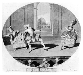 'Ballet Tragique', 1781. Artist: Unknown