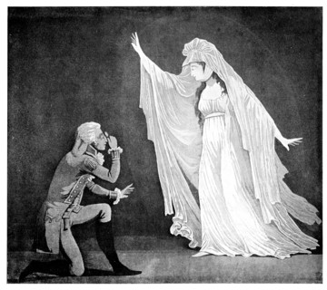 'The Castle Spectre and her ernest admirer', 1793. Artist: Unknown