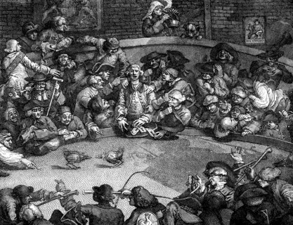 'The Cock-pit', 1759.Artist: William Hogarth