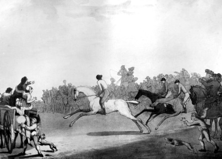 'The High Mettled Racer', 1789.Artist: Thomas Rowlandson