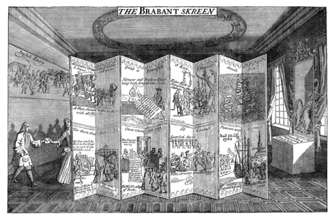'The Brabant Skreen', 1721. Artist: Unknown