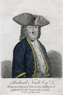 Richard ('Beau') Nash, British dandy, 18th century.Artist: John June