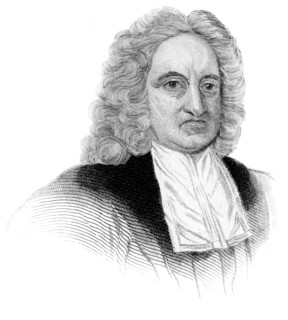 Edmond Halley, English astronomer, mathematician, meteorologist, and physicist, (c1850). Artist: Unknown