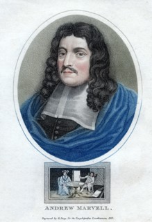 'Andrew Marvell', English metaphysical poet, 1815.Artist: R Page