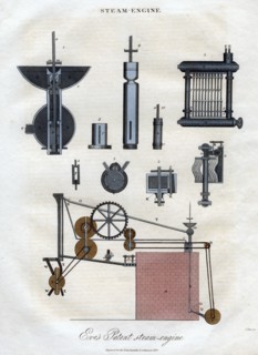 'Eve's Patent Steam Engine', 1827.Artist: J Pass