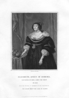 Elizabeth, Electress Palatine and Queen of Bohemia, (1834).Artist: Henry Thomas Ryall