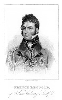 Prince Leopold of Saxe-Coburg-Saalfeld, 1823. Artist: Unknown