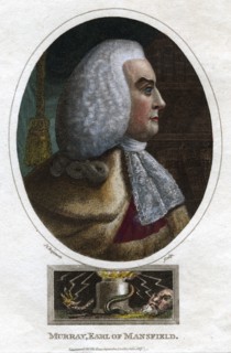 William Murray, 1st Earl of Mansfield, (1817).Artist: J Chapman