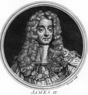 King James II of England.Artist: Ravenet