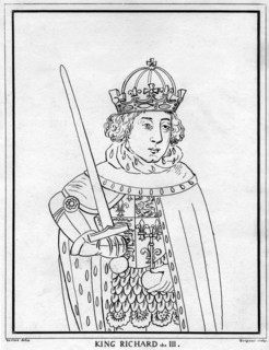 Richard III of England, (18th century).Artist: Reynolds Grignion