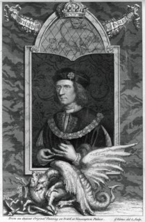 Richard III of England, (18th century).Artist: George Vertue