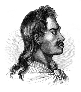 A native of Tahiti, 1848. Artist: Unknown