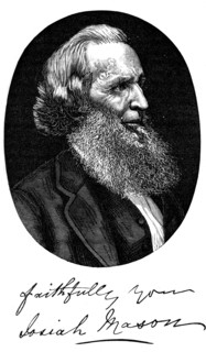 Sir Josiah Mason, English pen-manufacturer, c1880. Artist: Unknown