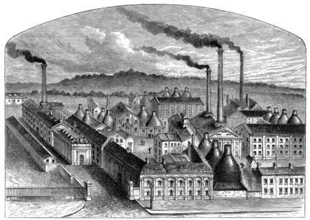 The Worcester Royal Porcelain Works, c1880. Artist: Unknown