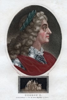 George II of Great Britain, (1804).Artist: J Chapman