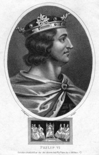 Philip VI of France, (1801).Artist: J Chapman