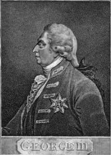 George III of the United Kingdom.Artist: J Chapman