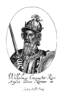 William the Conqueror.Artist: Robert Peake