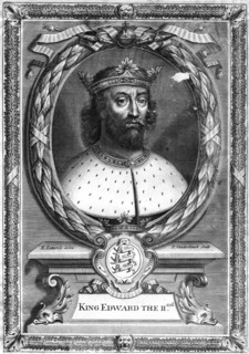 King Edward II of England, (17th century).Artist: P Vanderbanck