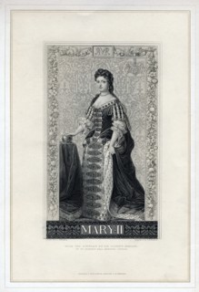Queen Mary II.Artist: R Anderson
