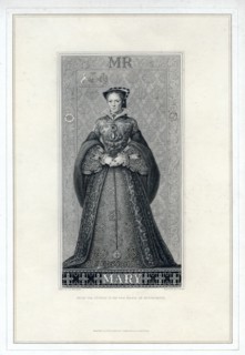 Queen Mary I of England, (19th century).Artist: T Brown