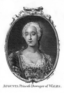 Augusta, Princess of Wales, (1719-1772).Artist: Miller