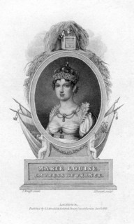 Empress Marie-Louise, second wife of Napoleon, 1823.Artist: J Stewart