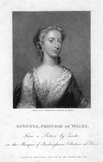 Augusta, Princess of Wales, (1807).Artist: Zincke