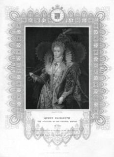 Elizabeth I of England, (19th century).Artist: William Thomas Fry