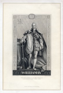 William IV of the United Kingdom, 19th century.Artist: A Krausse