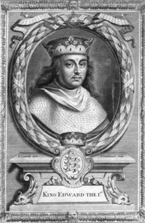 Edward I of England, (1239-1307).Artist: P Vanderbanck