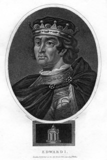 Edward I of England, (1804).Artist: J Chapman